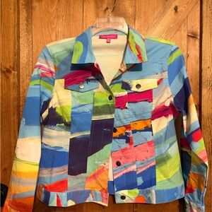 Claire Desjardins "Getting Close" Collection jean jacket